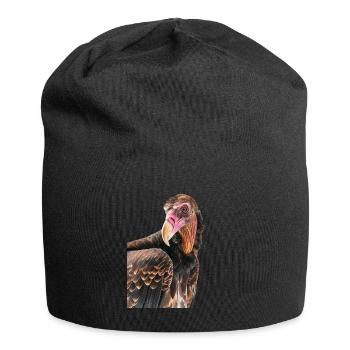 Geier - Jersey-Beanie - Schwarz - Vorne