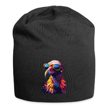 Geier - Jersey-Beanie - Schwarz - Vorne