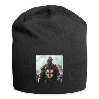 Soldat Krieger - Jersey-Beanie - Schwarz - Vorne