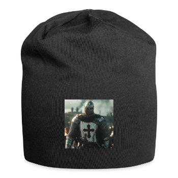 Soldat Krieger - Jersey-Beanie - Schwarz - Vorne