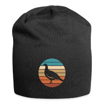 Auerhahn - Jersey-Beanie - Schwarz - Vorne