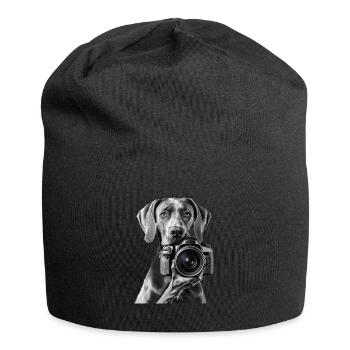 Deutsche Dogge - Jersey-Beanie - Schwarz - Vorne