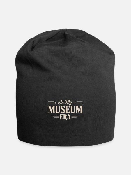 Museum - Jersey-Beanie - Schwarz