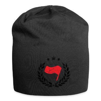 ACTION ANTIFASCISTE DE DRAPEAU - Bonnet en jersey - noir - Devant