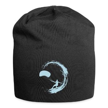 Kite Surfen - Jersey-Beanie - Schwarz - Vorne