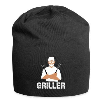 BBQ - Jersey-Beanie - Schwarz - Vorne