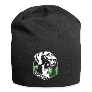 German Shorthaired Pointer Hund Wilsigns Jagdhunde - Jersey-Beanie - Schwarz - Vorne