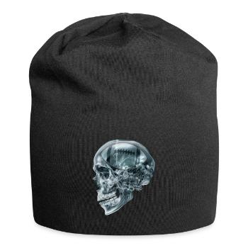 American Football X-ray Skull - Jersey Beanie - black - Front