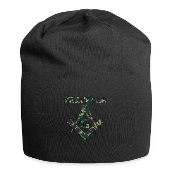 Traveller Mason Masonic Camo Freemason - Jersey Beanie - black - Front