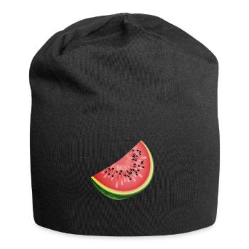Watermelon - Jersey Beanie - black - Front