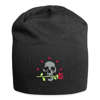 death_rose_092011_d_3c - Jersey Beanie - black - Front
