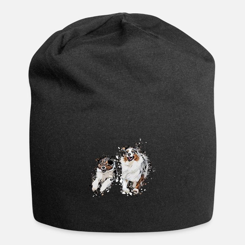 Aussie Comic - Jersey-Beanie - Schwarz