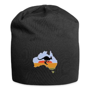 Australie - Bonnet en jersey - noir - Devant