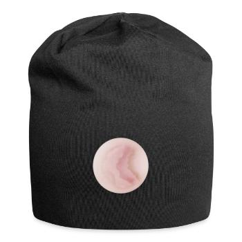 Aquarelle- 1 - Bonnet en jersey - noir - Devant