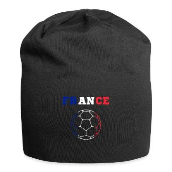 France Football France drapeau - Bonnet en jersey - noir - Devant