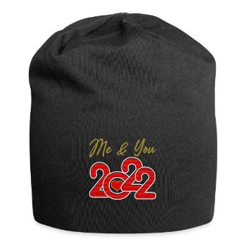 2022 ME and YOU and TWENTY TWENTY TWO (Ich und Du) - Jersey-Beanie - Schwarz - Vorne