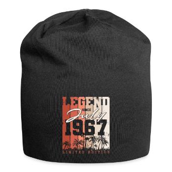 Légende depuis juillet Vintage 1967 Vintage Anniversaire - Bonnet en jersey - noir - Devant