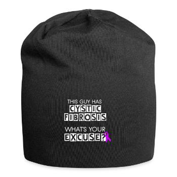 This Guy Has Cystic Fibrosis - Jersey Beanie - black - Front