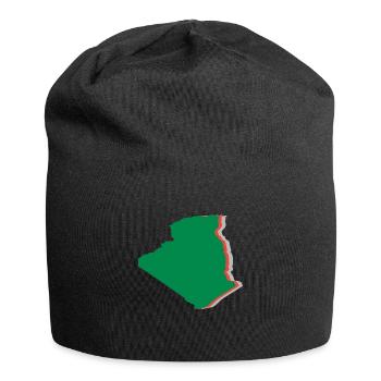 Algerien - Jersey-Beanie - Schwarz - Vorne