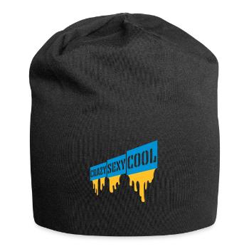 crazy sexy cool design - Jersey Beanie - black - Front