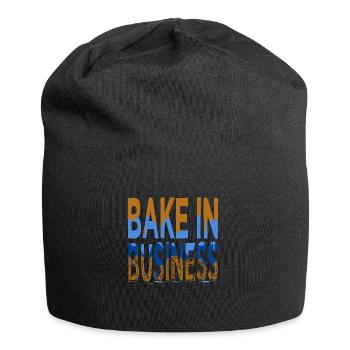 bday food prep cook present birthday present idea - Jersey-Beanie - Schwarz - Vorne