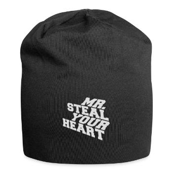 mr steal your heart - Jersey Beanie - black - Front
