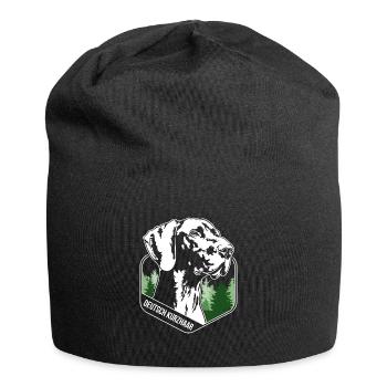 German Shorthair Hunting Dogs Portait Dog Wilsigns - Jersey Beanie - black - Front
