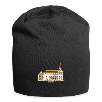 Pirna Town Hall Elbe Saxon Switzerland Saxony - Jersey Beanie - black - Front