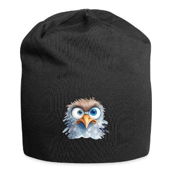 Aquarelle d’aigle Aquarelle - Bonnet en jersey - noir - Devant