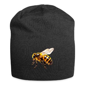 Abeilles Design Motif Miel Apiculteur Abeille - Bonnet en jersey - charbon - Devant