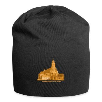 Brandebourg, Havel, Vieille ville, Hôtel de ville, Gothique - Bonnet en jersey - noir - Devant