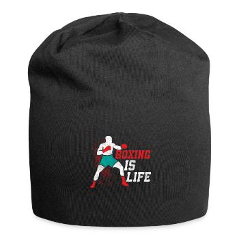 Boxing Is Life Boxer Training - Jersey-Beanie - Schwarz - Vorne