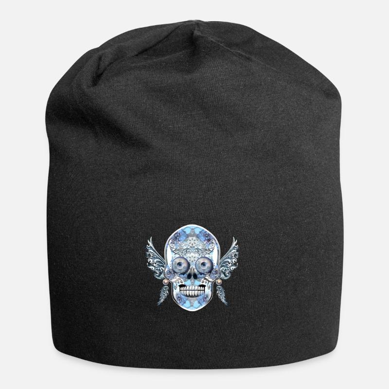 Crâne 12 - Bonnet en jersey - noir
