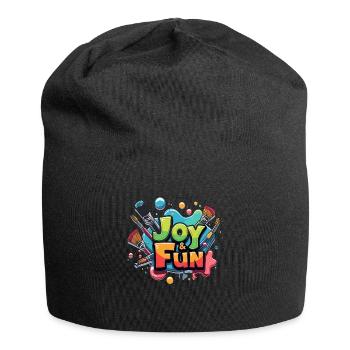 JOIE ET AMUSEMENT - Bonnet en jersey - noir - Devant