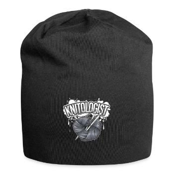 Maître du tricot - Bonnet en jersey - noir - Devant