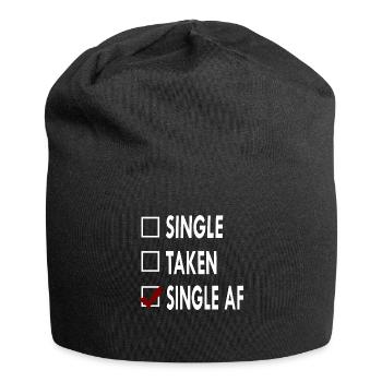 SINGLE SINGLE AF - Bonnet en jersey - noir - Devant