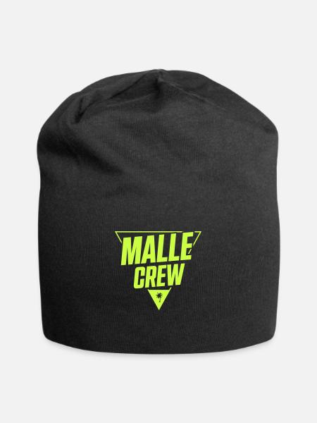 malle crew - Jersey-Beanie - Schwarz