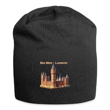 Big Ben Londres - Bonnet en jersey - noir - Devant
