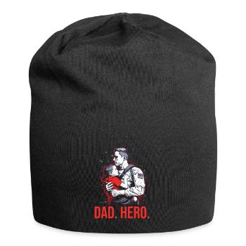 Jour des anciens combattants Papa Grand-père Anciens combattants - Bonnet en jersey - noir - Devant