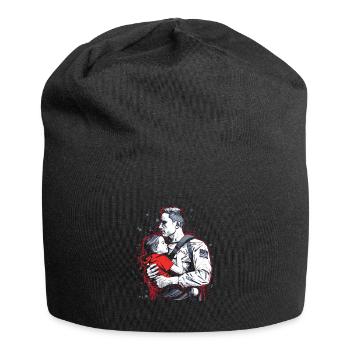 Jour des anciens combattants Papa Grand-père Anciens combattants - Bonnet en jersey - noir - Devant
