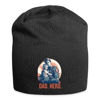 Jour des anciens combattants Papa Grand-père Anciens combattants - Bonnet en jersey - noir - Devant