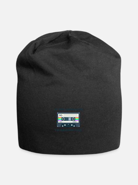 Retro Sarcastic Age Sayings - Jersey Beanie - black