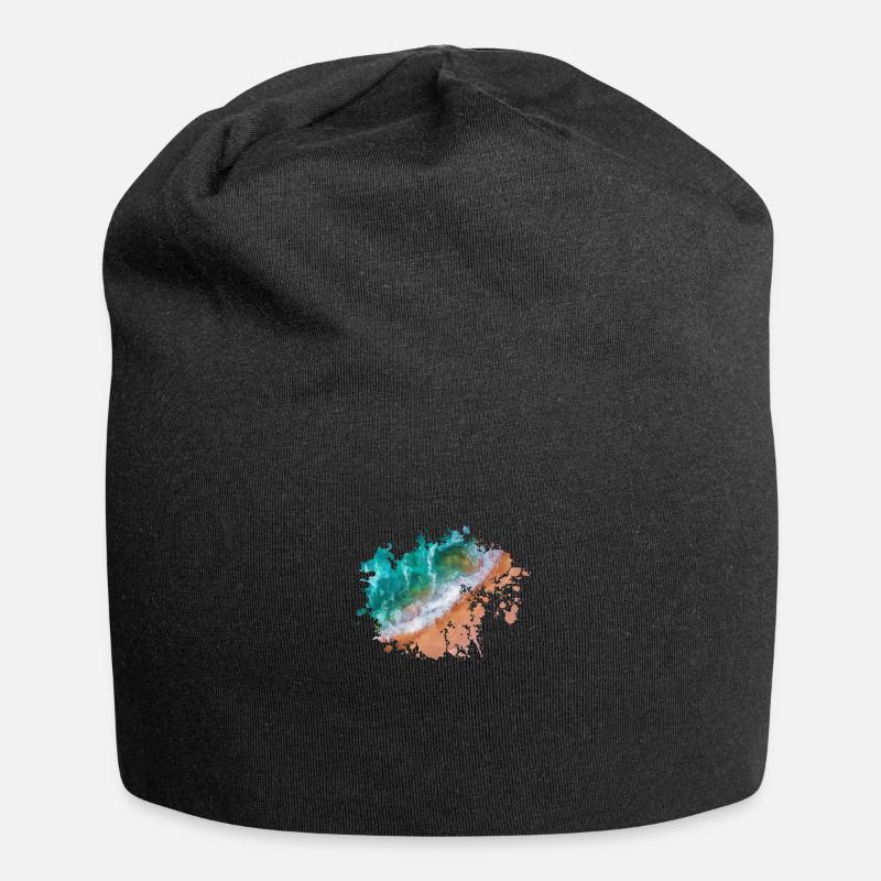 Strand - Jersey-Beanie - Schwarz