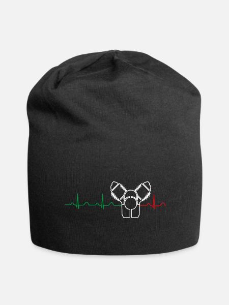 Moto Guzzi Heartbeat Italia 2 - Jersey Beanie - black