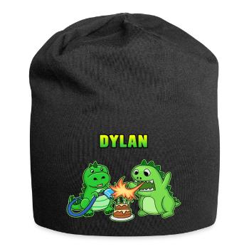 Dylan cadeau d'anniversaire - Bonnet en jersey - noir - Devant