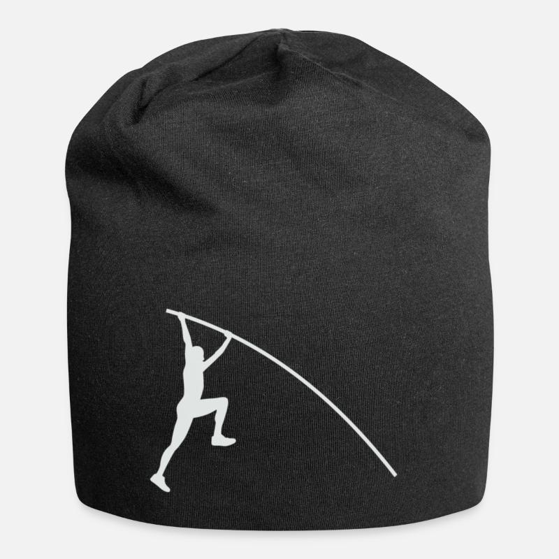 Athlétisme - Bonnet en jersey - noir