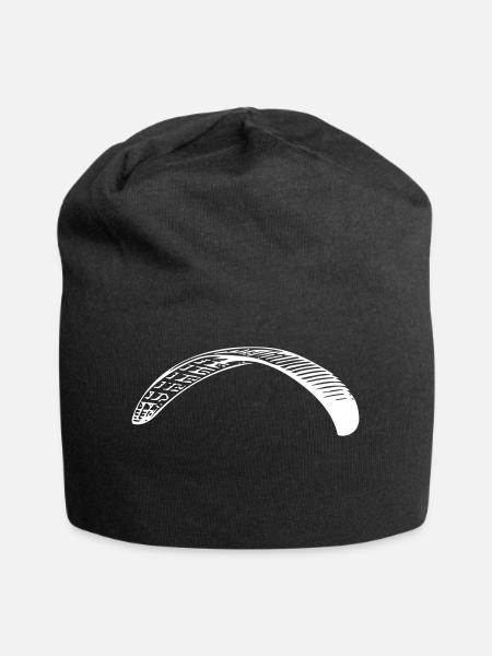 Paraglider - Jersey-Beanie - Schwarz
