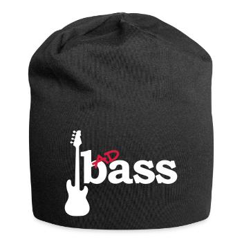 Bass badass - Bonnet en jersey - noir - Devant