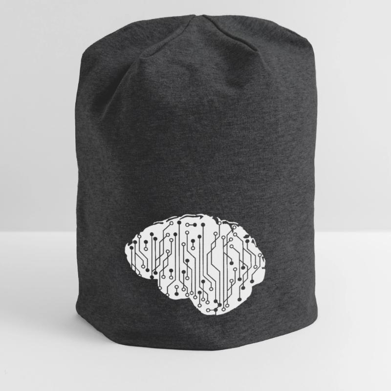 Electrical Brain CPU Data Circuit Computer Jersey Beanie