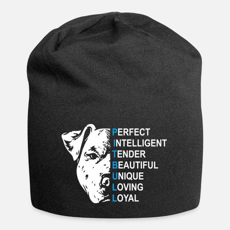 Pitbull - Jersey-Beanie - Schwarz